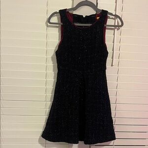 Alice + Olivia Black Sparkle Dress